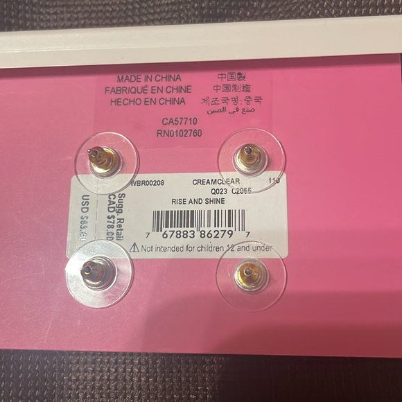 NWT Kate Spade Earrings - Picture 3 of 3